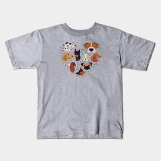 Dogs Meetup Kids T-Shirt